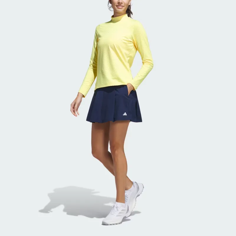 Adidas Free Shipping With AdiClub Beyond Two Tone Mesh Mock Shirt-4