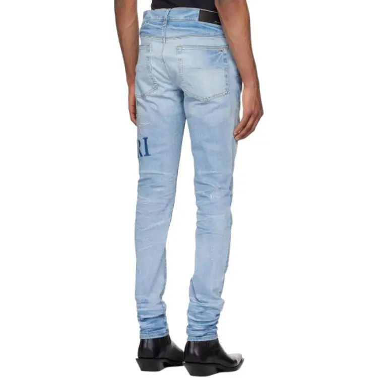 AMIRI Starburst Appliqué Skinny Jean-4