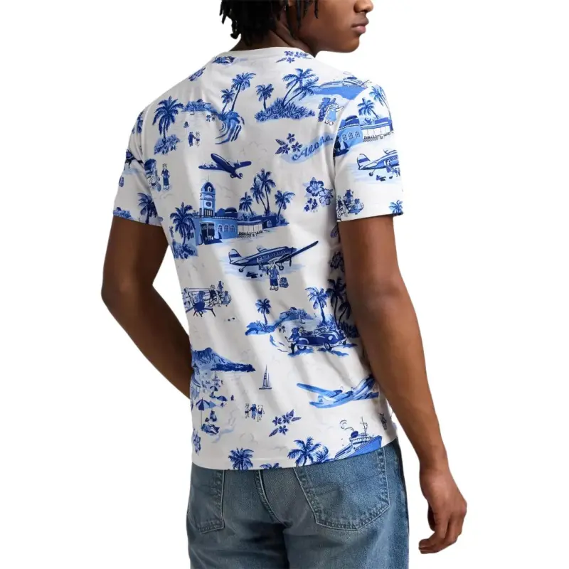 Polo Ralph Lauren Holiday print T shirt-3