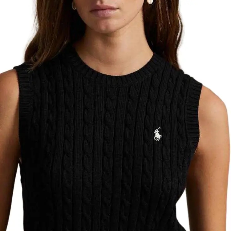 Polo Ralph Lauren FW25 Tank Top Women's Black-4