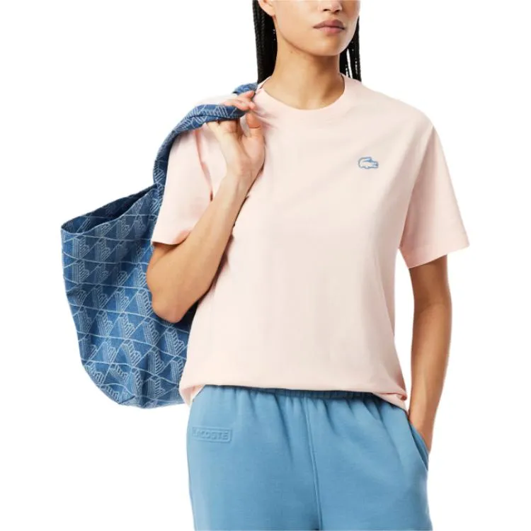 LACOSTE T Shirt Women's Light Pink-1