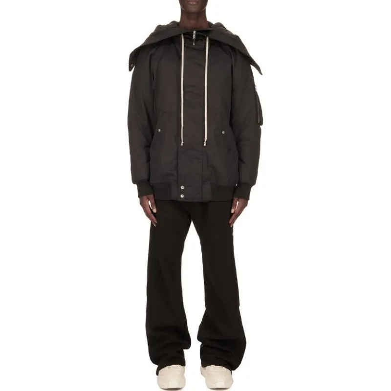 Rick Owens DRKSHDW Drawstring Hooded Jacket-3