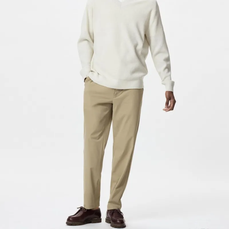 UNIQLO Casual Pants Men's Dark Beige-3