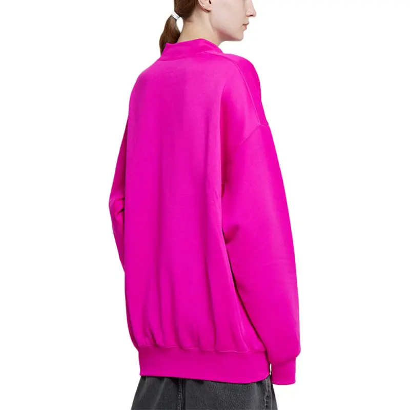 Balenciaga This Is Not Logo Sweatshirt Pink-3