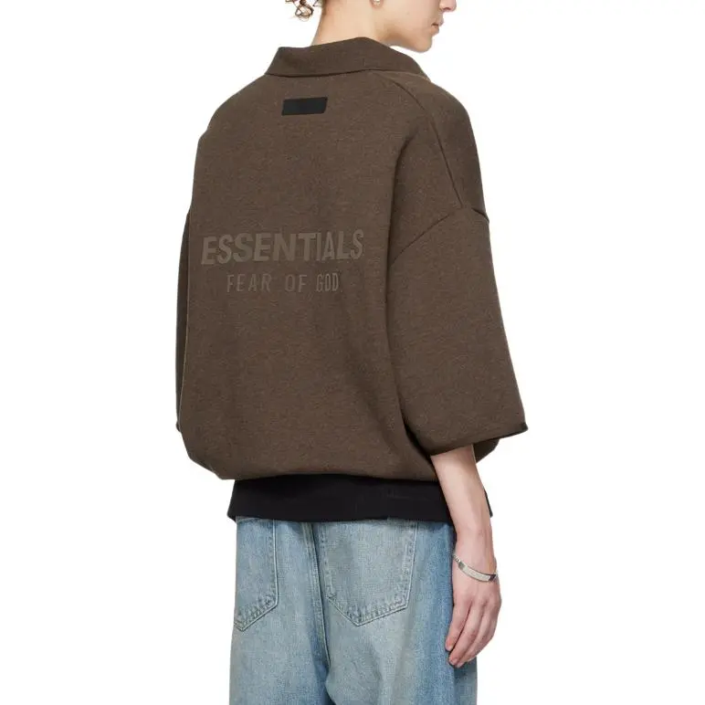 Fear Of God Essentials Core Collection 3/4 Sleeve Polo-4