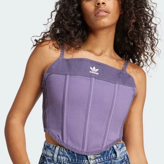 Adidas Originals Kseniaschnaider Denim Corset-2