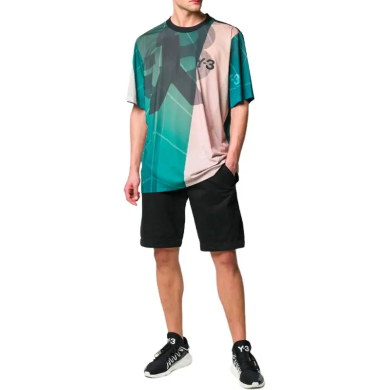 Adidas Y 3 Aop Football Shirt-1