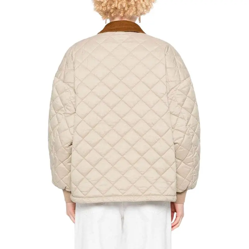 MIU MIU Zipped Quilted Jacket-3