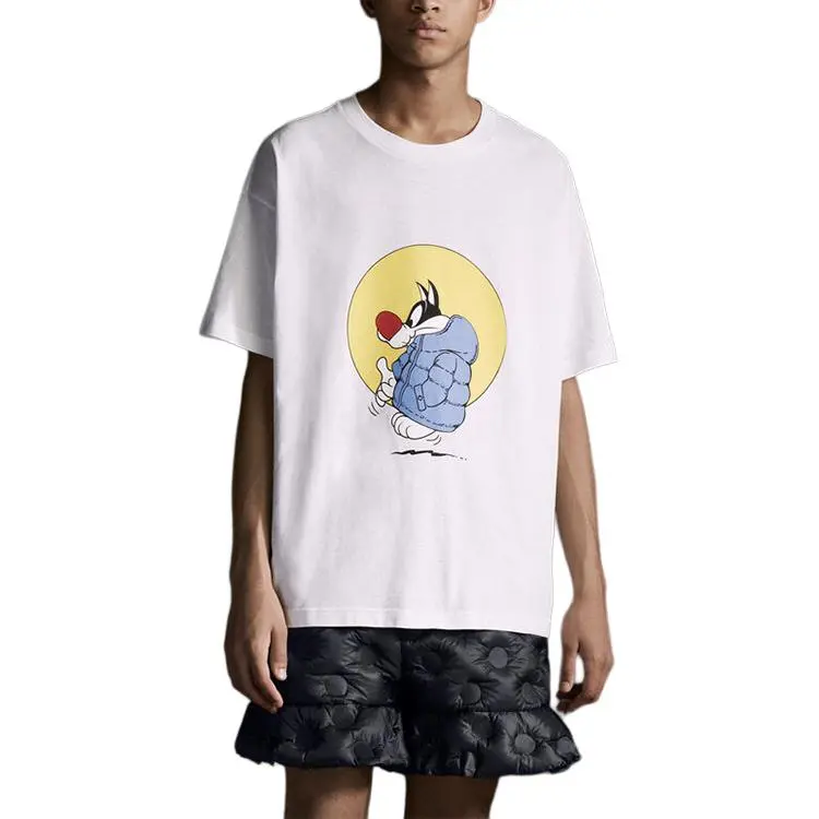 Moncler T Shirts Unisex White-1