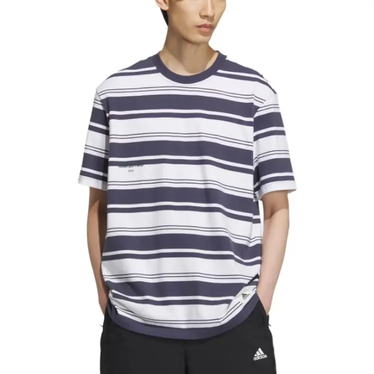 Adidas T Shirt Men's Dark Navy Blue-1