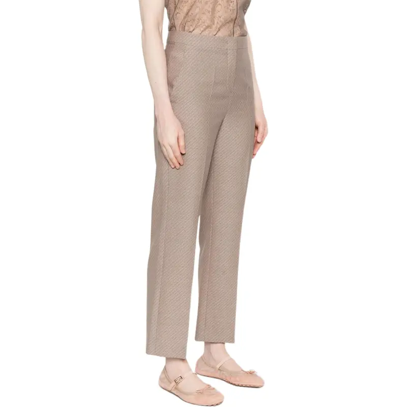FENDI FF jacquard Trousers-3