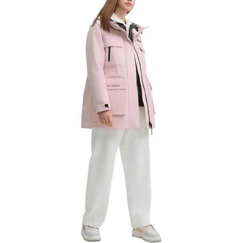 FILA Jacket Women's Smoky Purple Dusty Pink-3