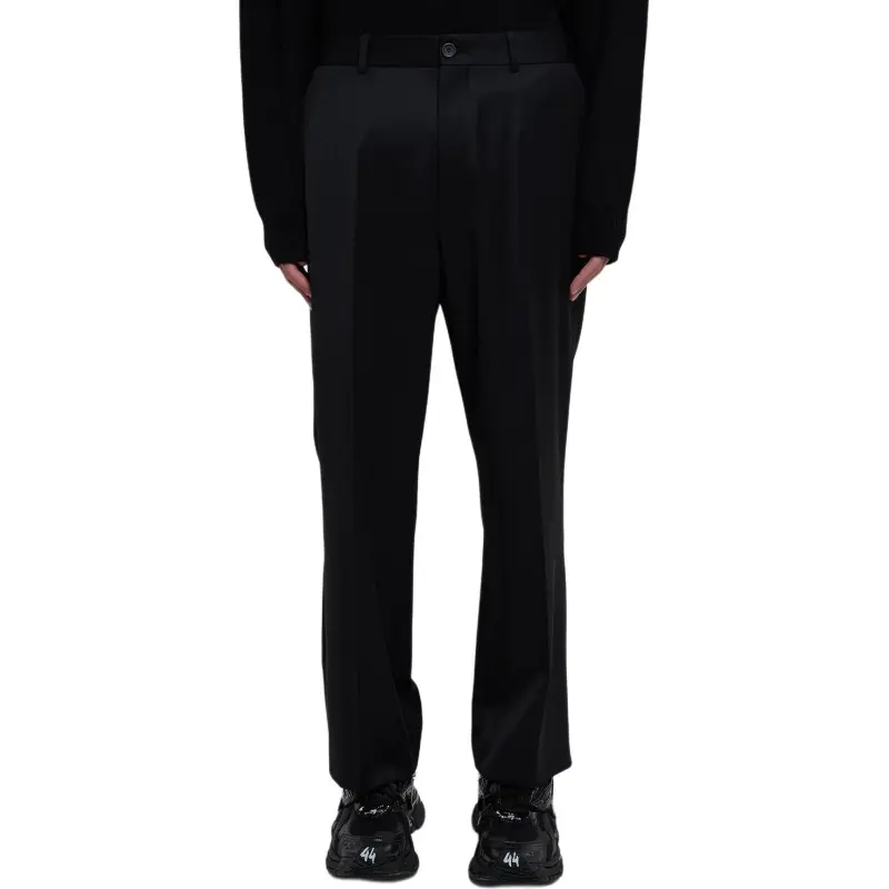 Balenciaga Casual Pants, Regular Fit Men's Black-1
