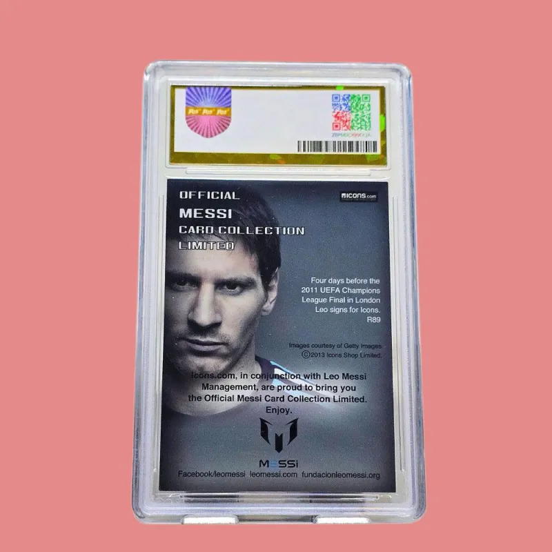 Topps Messi Star Card Career Retrospective From 2013 Barcelona Era Signed By The Player For Fans Graded Cards 1 Piece-4
