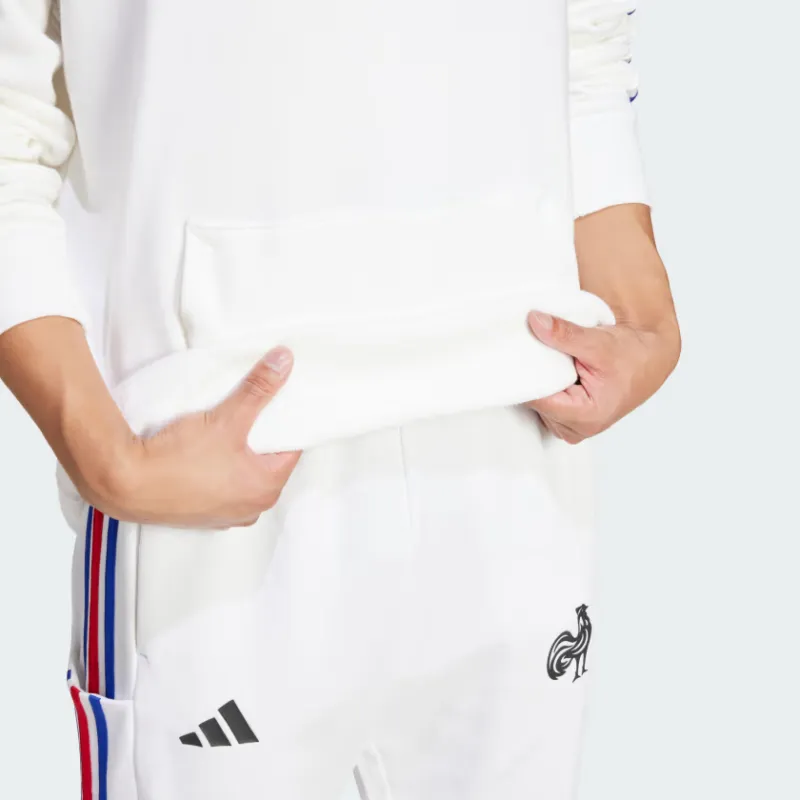 Adidas France Essentials 3 Stripes Hoodie-4