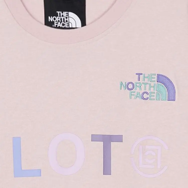 THE NORTH FACE x CLOT SS23 T Shirt Men's Bud Pink-2