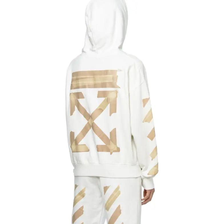OFF WHITE Tape Arrows Slim Hoodie-3