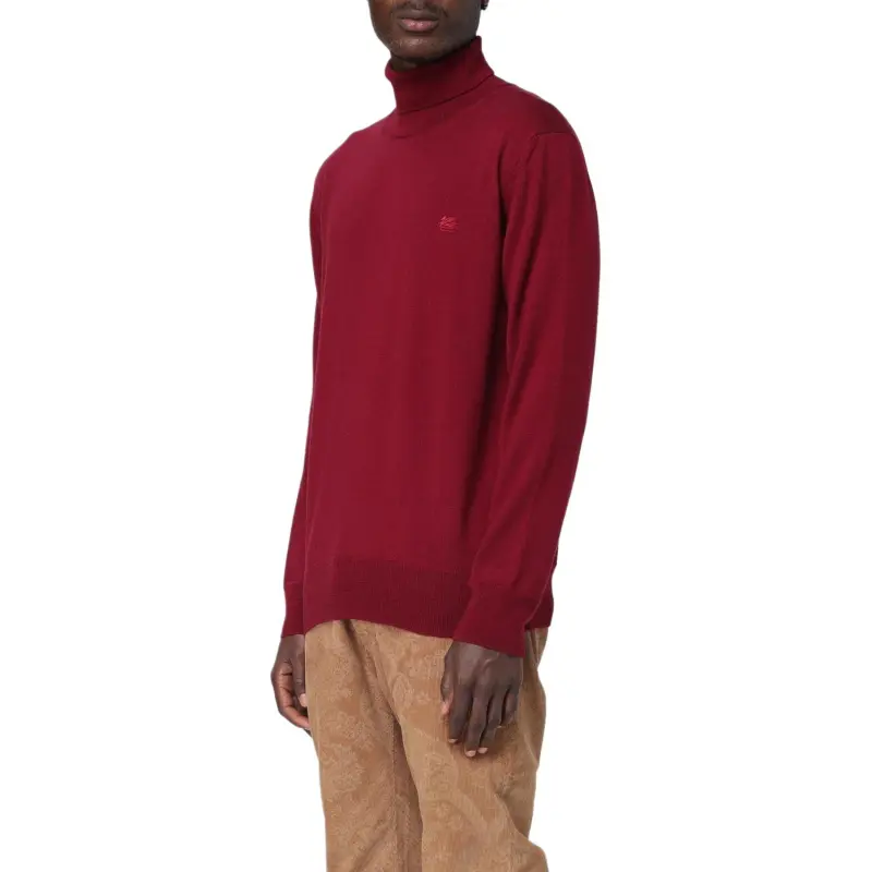 ETRO Pegaso Embroidered Turtleneck Jumper-3
