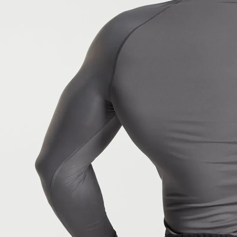 GYMSHARK FW24 T Shirt Men's Gray-3