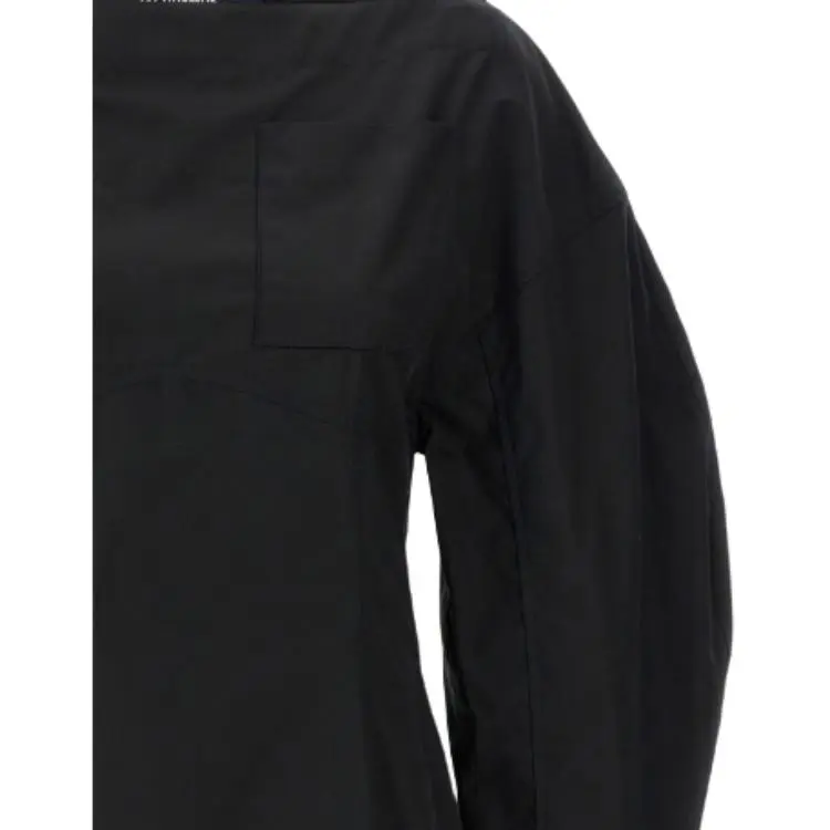 Jacquemus Asaco Shirt Dress 'Black'-2