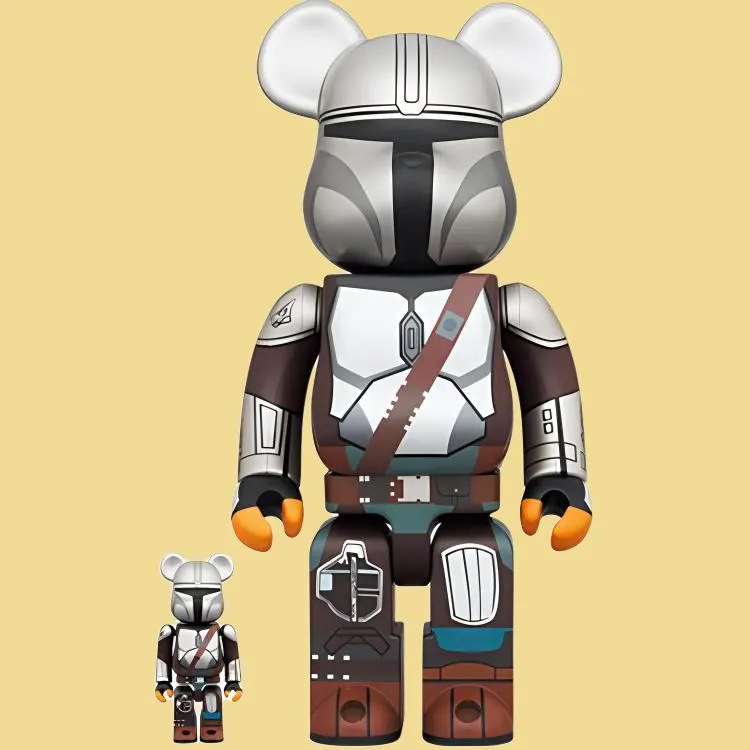BE@RBRICK MANDALORIAN BESKAR ARMOR 100% & 400%-3