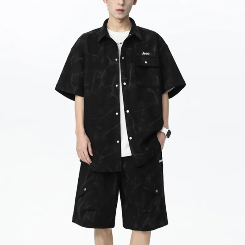 Jeep Shirt Matching Set Unisex 2 Piece Set-2