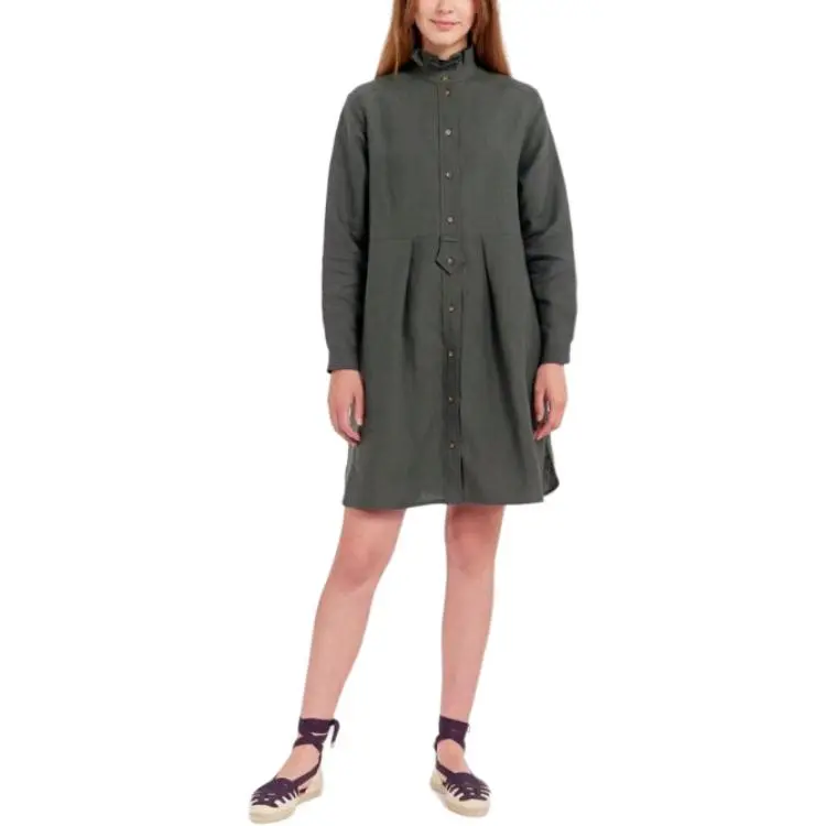 INES DE LA FRESSANGE Long Sleeved Dress Women's Green-1