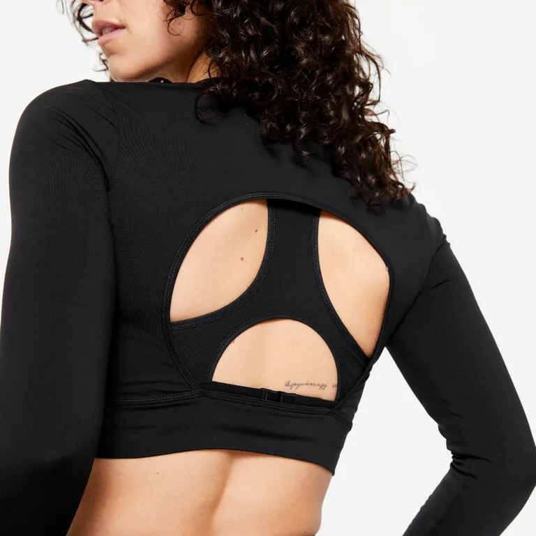DECATHLON Workout Clothing Women's Classic Black-3