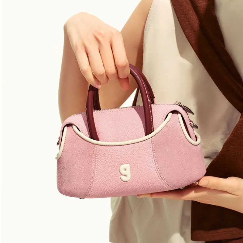 KUNOGIGI Cow Leather Handbag Regular Unisex Multicolor-18