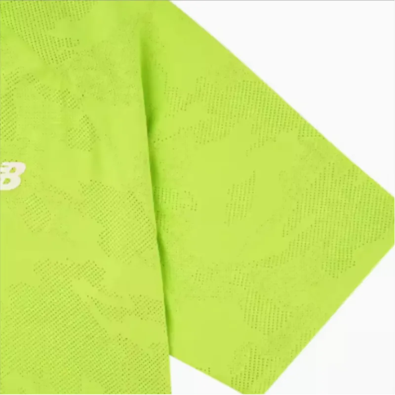 New Balance Core Run T Shirts Men Green-2