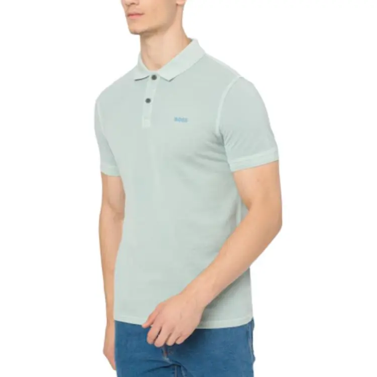 HUGO BOSS Polo Shirt Men's Light Green-2