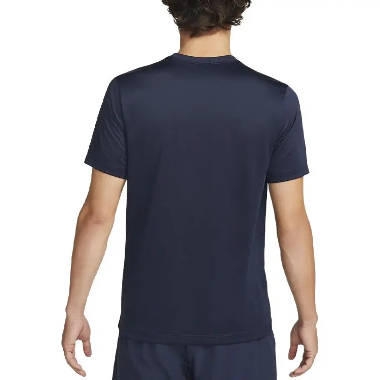 Nike T Shirts Men Matte Silver-1