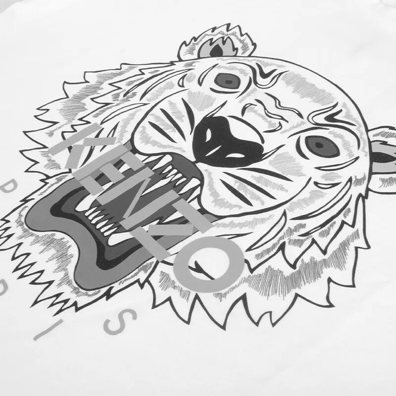 KENZO T Shirts Men White-4