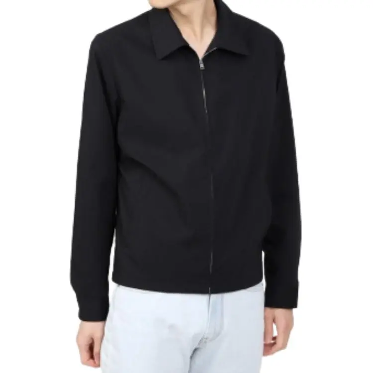 THEORY Long Sleeved Zip Up Jacket-3