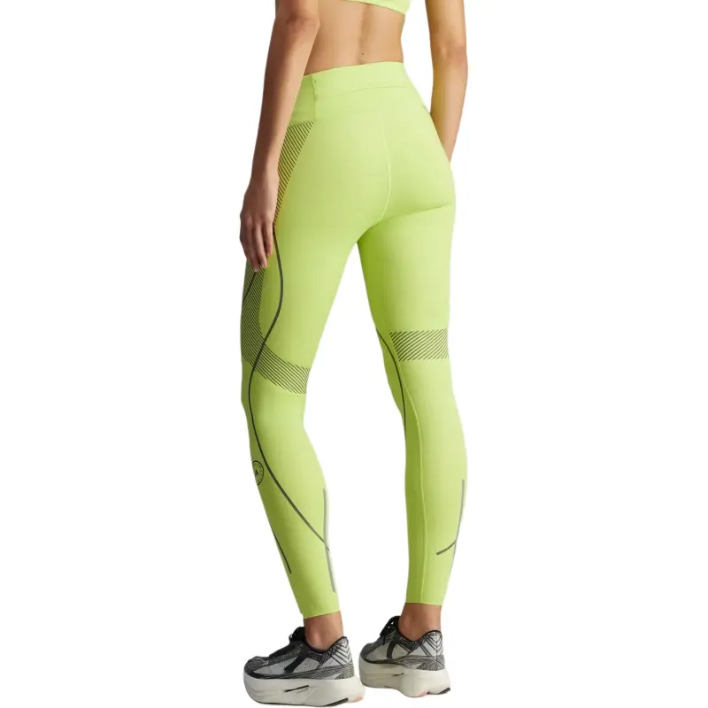 Adidas Leggings Women's Yellow Green-3