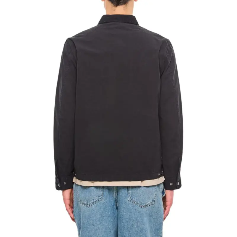 BARBOUR Logo Patch Zipped Jacket-4