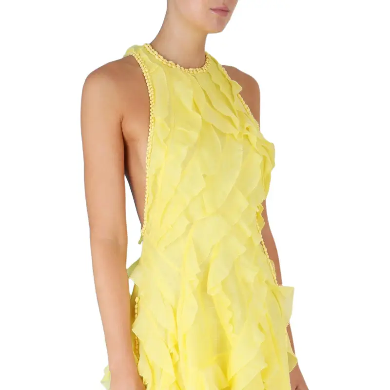 Zimmermann Sleeveless Dresses Women's Yellow-5