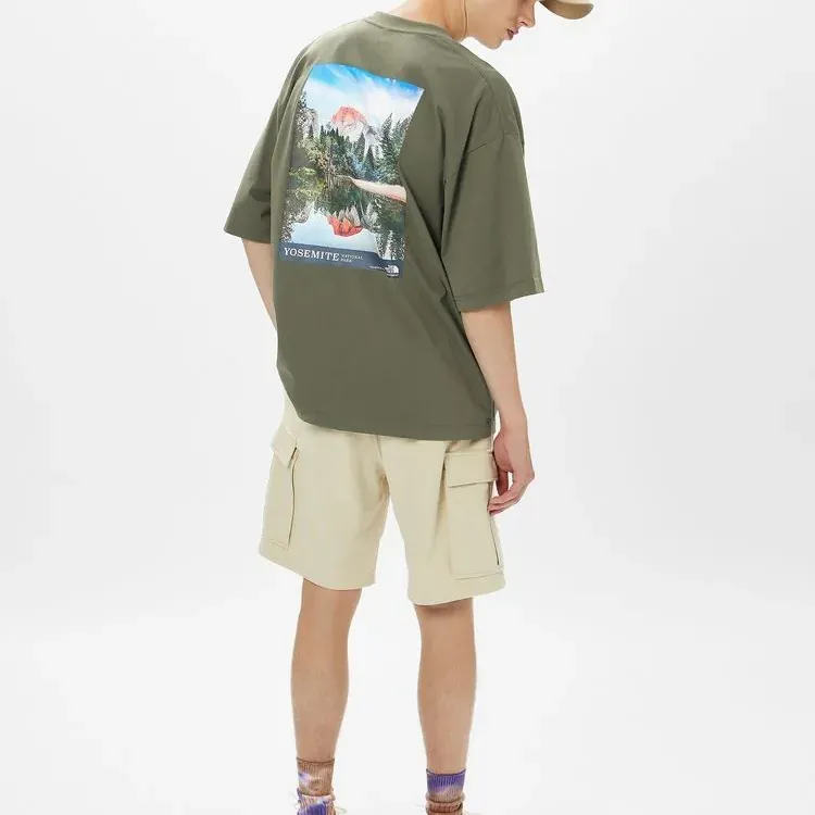 THE NORTH FACE T Shirt Unisex Green-3