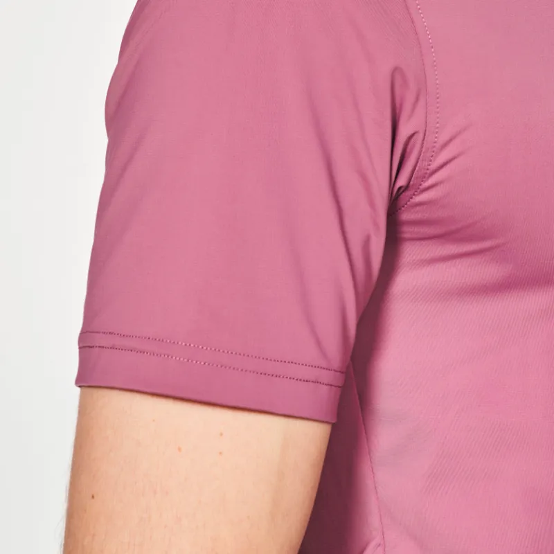 DECATHLON Polo Shirt Men's Dark Pink-4