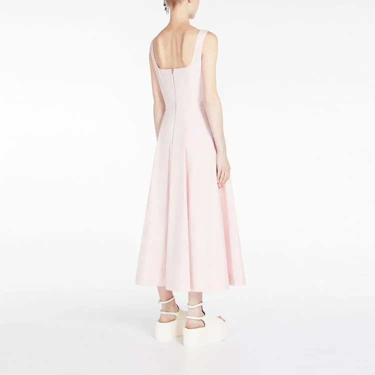 SportMax Sleeveless Dresses Women's Pink-2