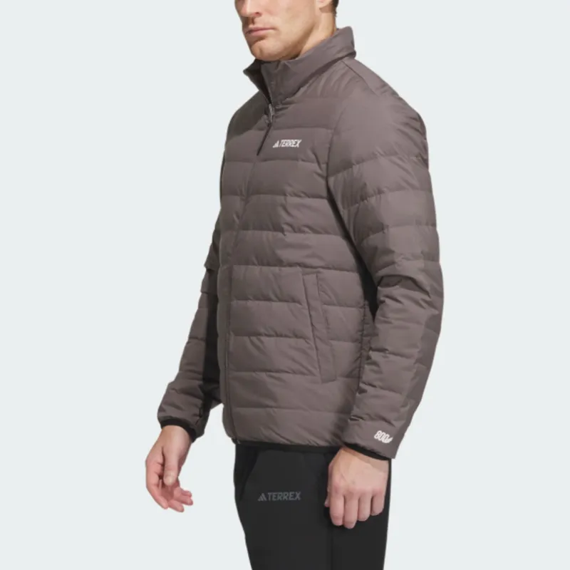 Adidas Waterproof And Windproof Windbreaker Jacket Men's Dusty Green-4