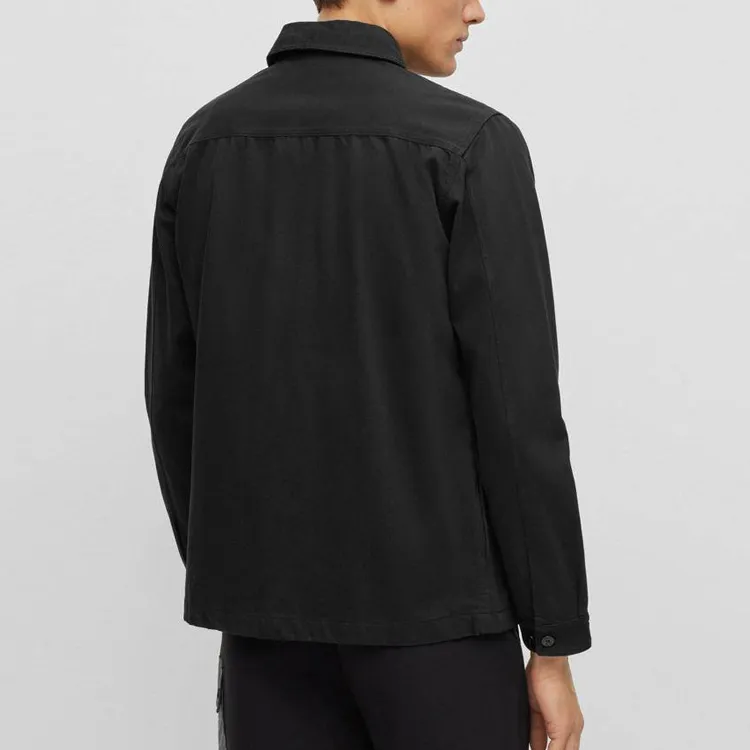 Hugo Enalu Cotton Shirt Jacket-2