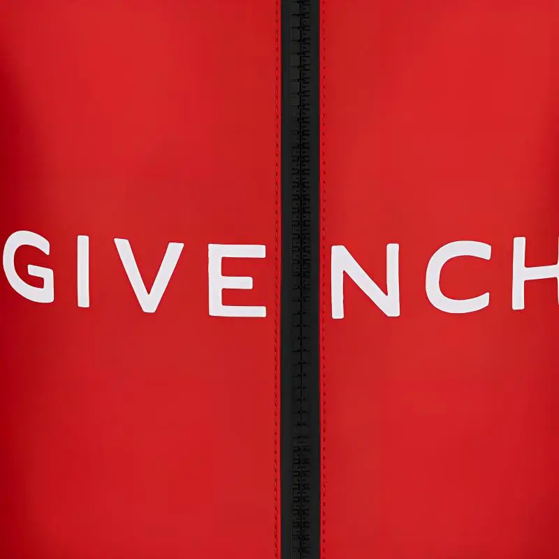 GIVENCHY G-Zip Fabric Backpack Regular Men's Red-3