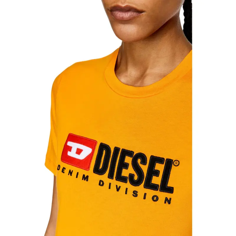 DIESEL T Shirts Women's Orange-4