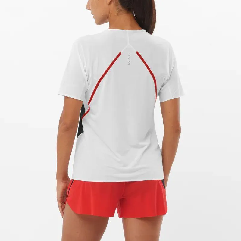 SALOMON S/LAB T-Shirt Men's Pitch Black/White-5