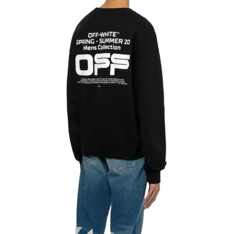 OFF WHITE T Shirts Men Black-3