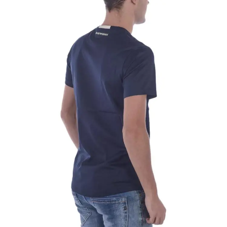 EMPORIO ARMANI T Shirt Men's Marine Blue-3