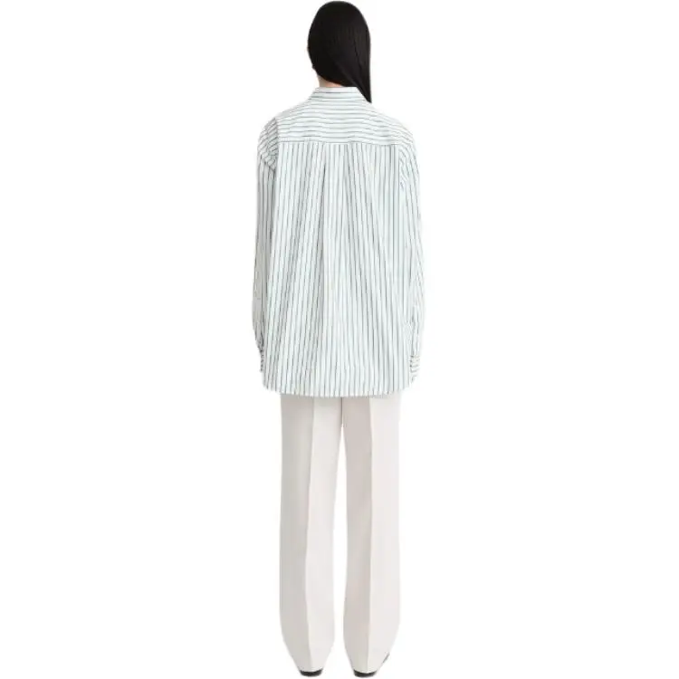 TOTEME Stripe Detailed Buttoned Shirt-4