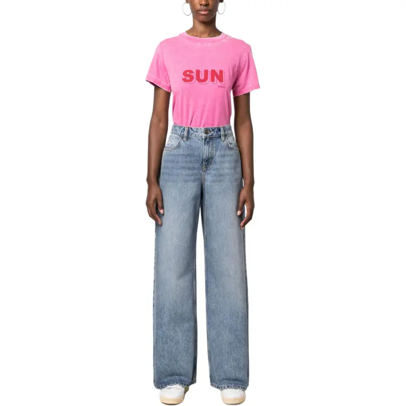 Balenciaga Logo Patch Baggy Jeans-2