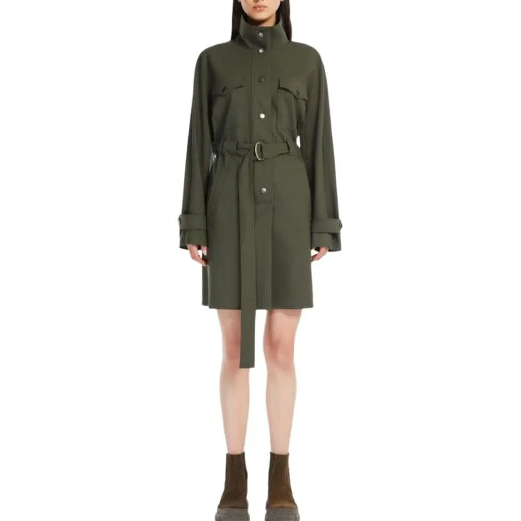 WEEKEND MaxMara Coat Women's Green-2